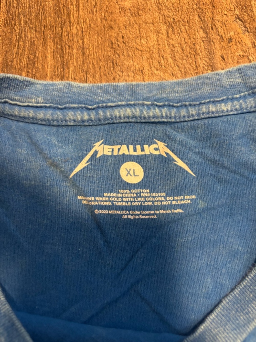 Metallica Live in Concert ‘92 Skulls Tee Shirt - Picture 2 of 3